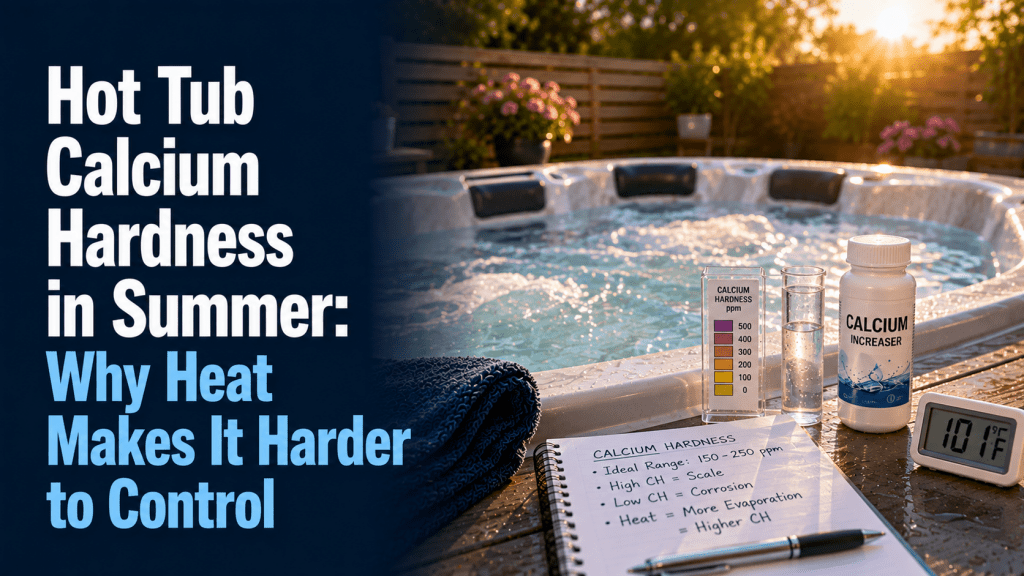 Hot Tub Calcium Hardness in Summer: Why Heat Makes It Harder to Control - AquaDoc