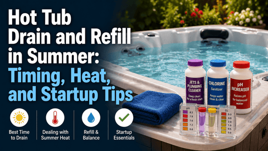 Hot Tub Drain and Refill in Summer: Timing, Heat, and Startup Tips - AquaDoc