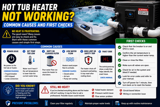 Hot Tub Heater Not Working? Common Causes and First Checks - AquaDoc