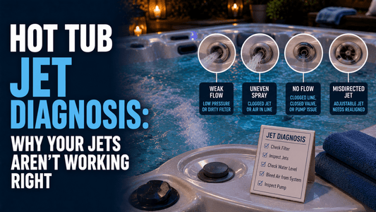 Hot Tub Jet Diagnosis: Why Your Jets Aren't Working Right - AquaDoc