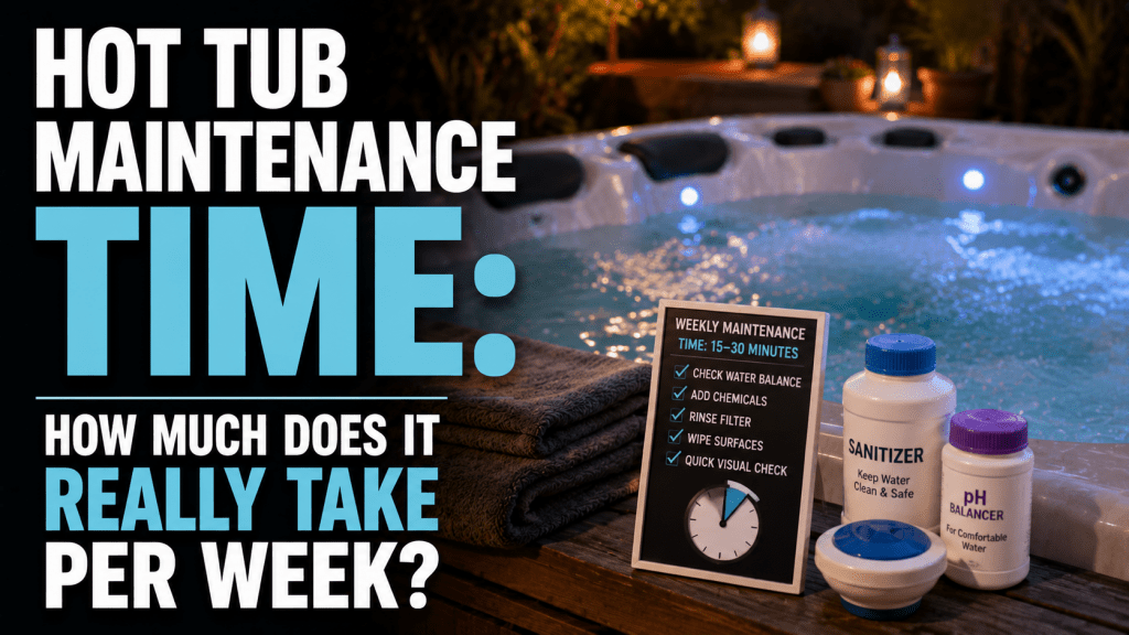 Hot Tub Maintenance Time: How Much Does It Really Take Per Week? - AquaDoc