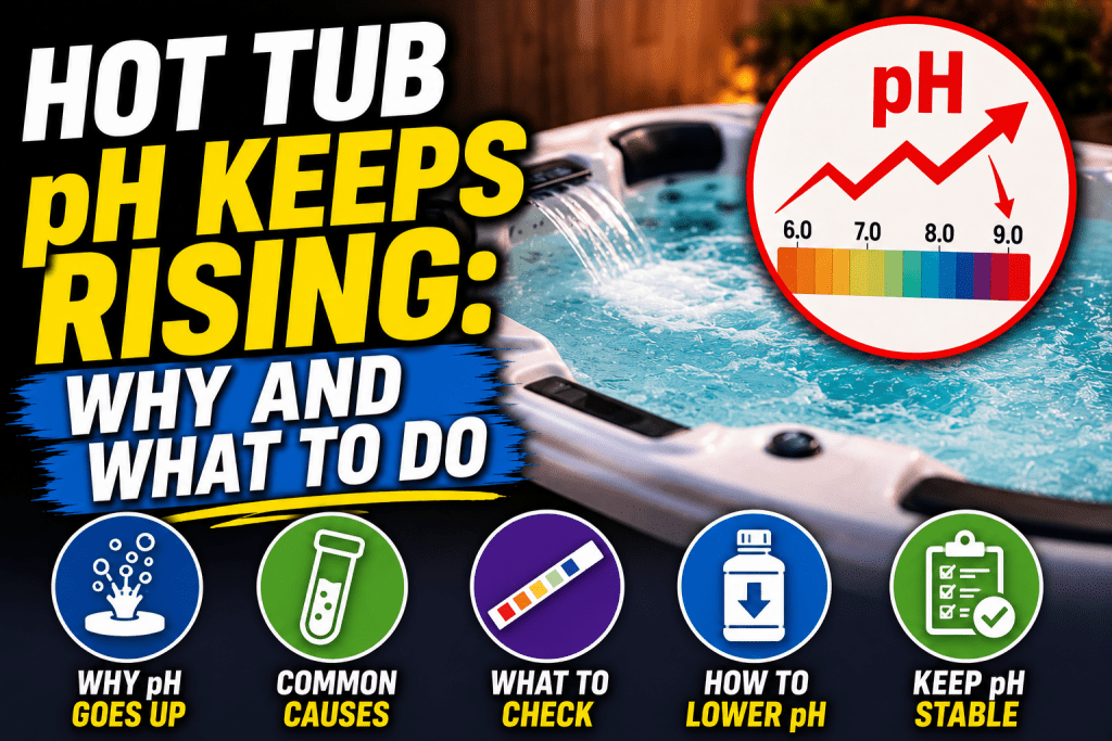Hot Tub pH Keeps Rising: Why and What to Do - AquaDoc