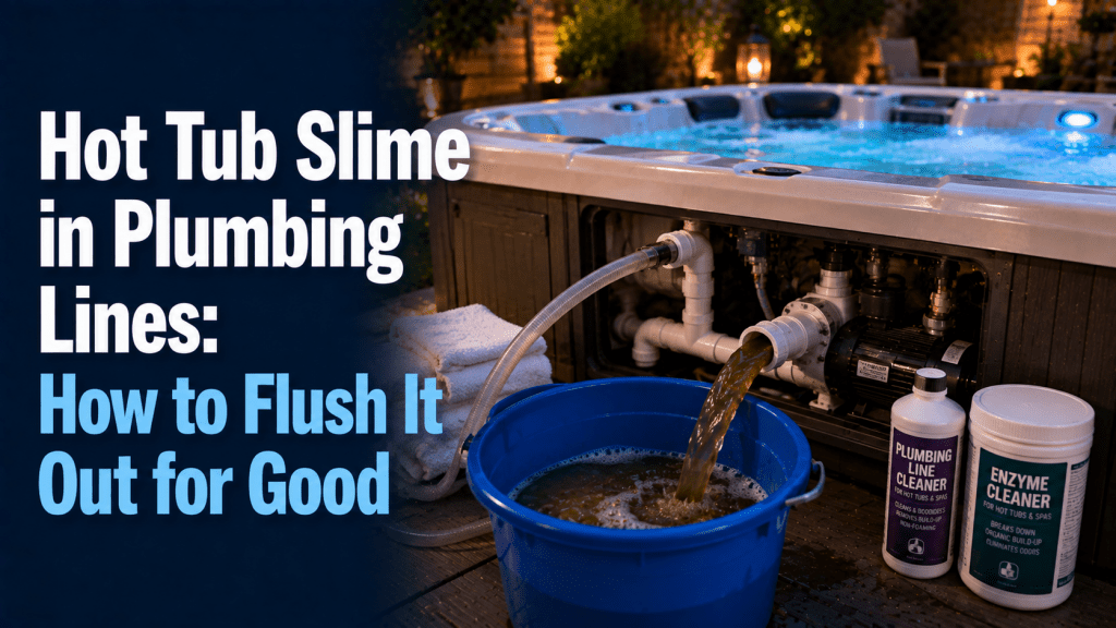 Hot Tub Slime in Plumbing Lines: How to Flush It Out for Good - AquaDoc