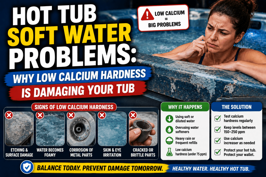 Hot Tub Soft Water Problems: Why Low Calcium Hardness Is Damaging Your Tub - AquaDoc