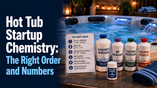 Hot Tub Startup Chemistry: The Right Order and Numbers - AquaDoc