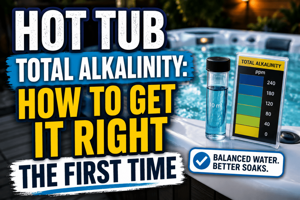 Hot Tub Total Alkalinity: How to Get It Right the First Time - AquaDoc