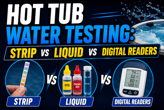 Hot Tub Water Testing: Strip vs Liquid vs Digital Readers - AquaDoc