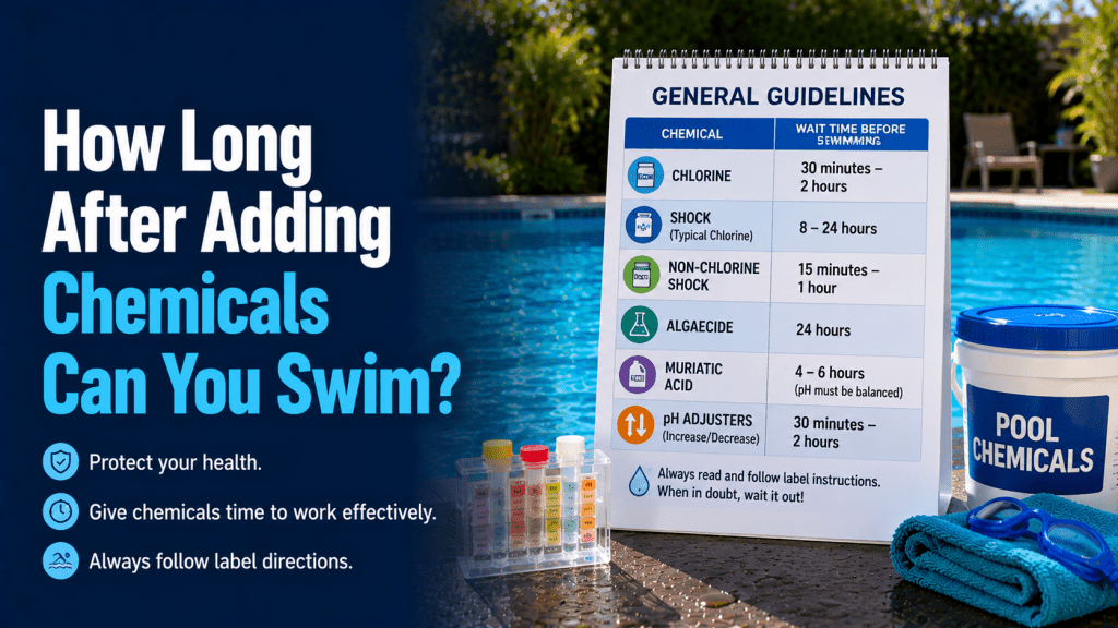 How Long After Adding Chemicals Can You Swim? - AquaDoc