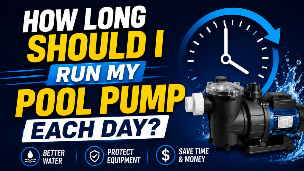 How Long Should I Run My Pool Pump Each Day? - AquaDoc