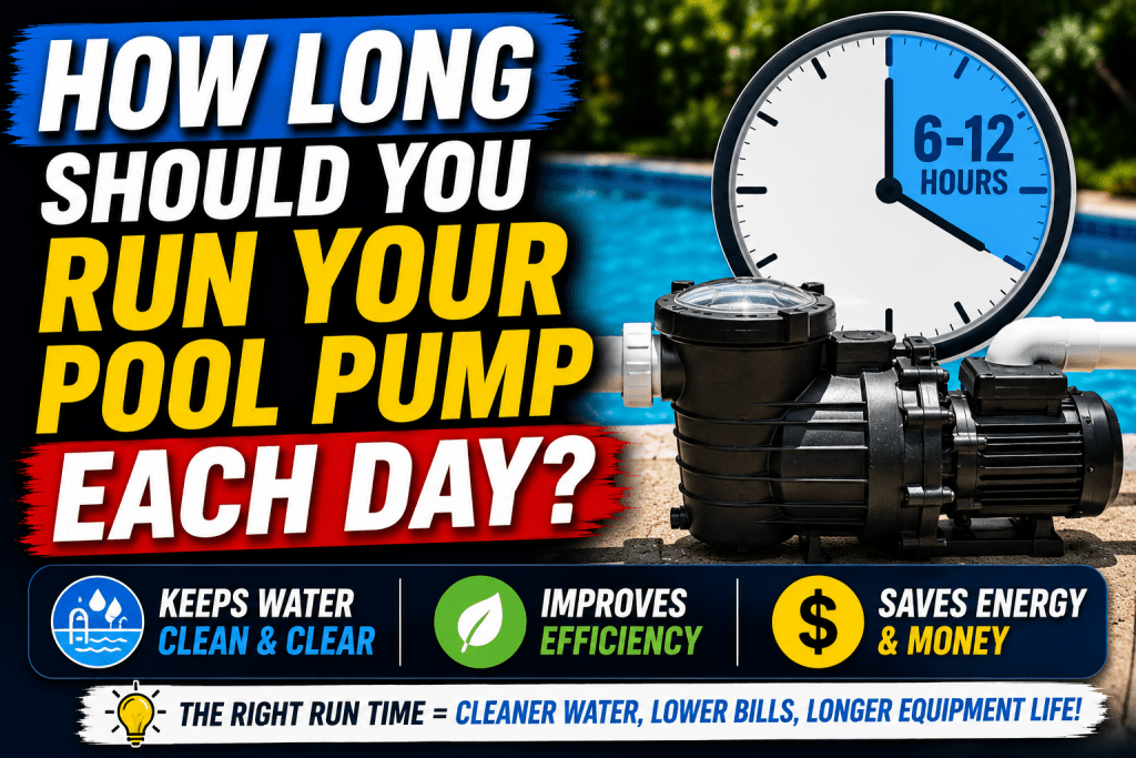 How Long Should You Run Your Pool Pump Each Day? - AquaDoc