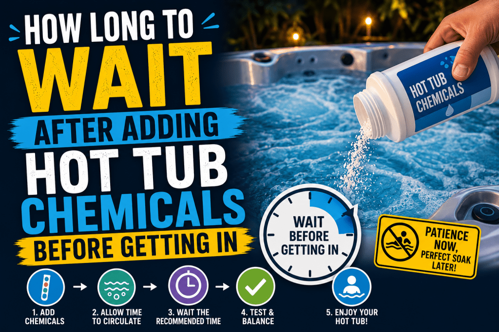 How Long to Wait After Adding Hot Tub Chemicals Before Getting In - AquaDoc