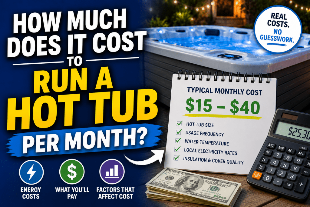How Much Does It Cost to Run a Hot Tub Per Month? - AquaDoc