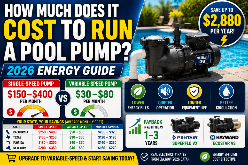 How Much Does It Cost to Run a Pool Pump? (2026 Energy Guide) - AquaDoc