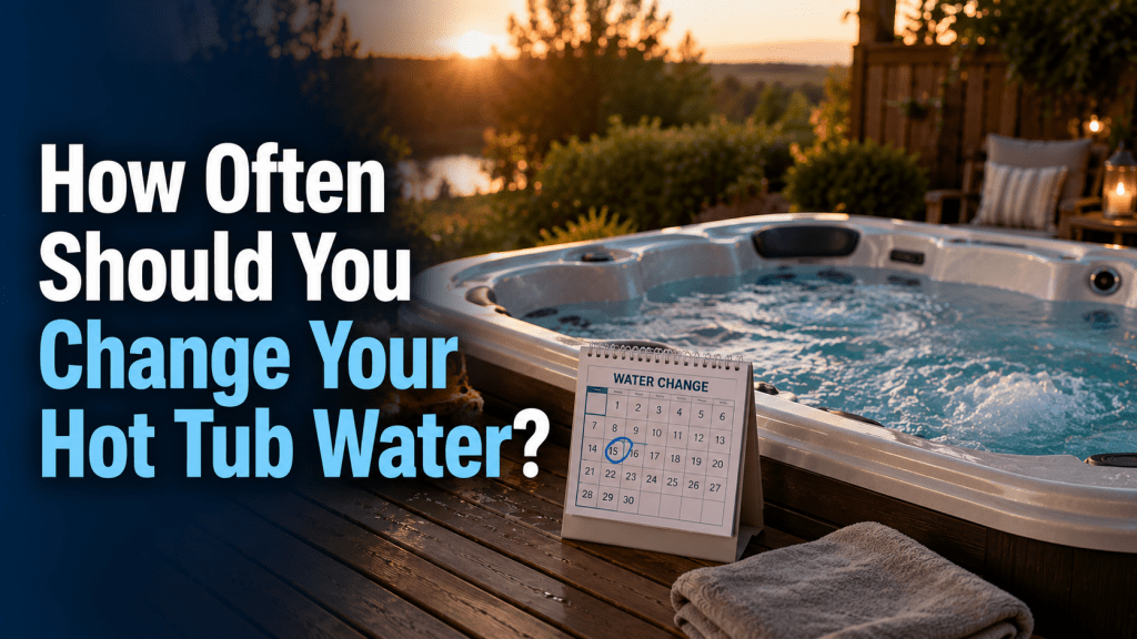 How Often Should You Change Your Hot Tub Water? - AquaDoc