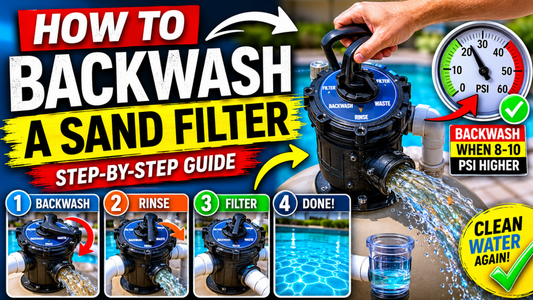 How to Backwash a Sand Filter (Step-by-Step Guide) - AquaDoc
