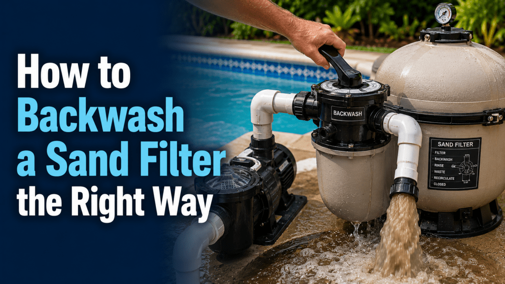 How to Backwash a Sand Filter the Right Way - AquaDoc