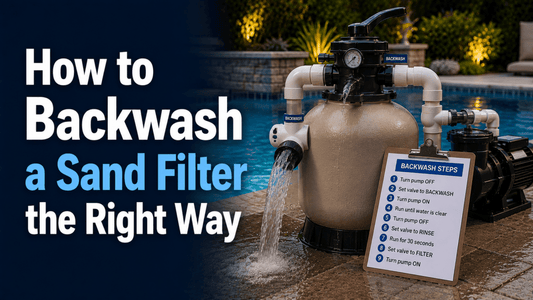 How to Backwash a Sand Filter the Right Way - AquaDoc