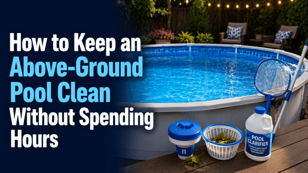 How to Keep an Above-Ground Pool Clean Without Spending Hours - AquaDoc