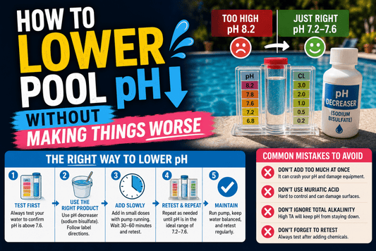 How to Lower Pool pH Without Making Things Worse - AquaDoc