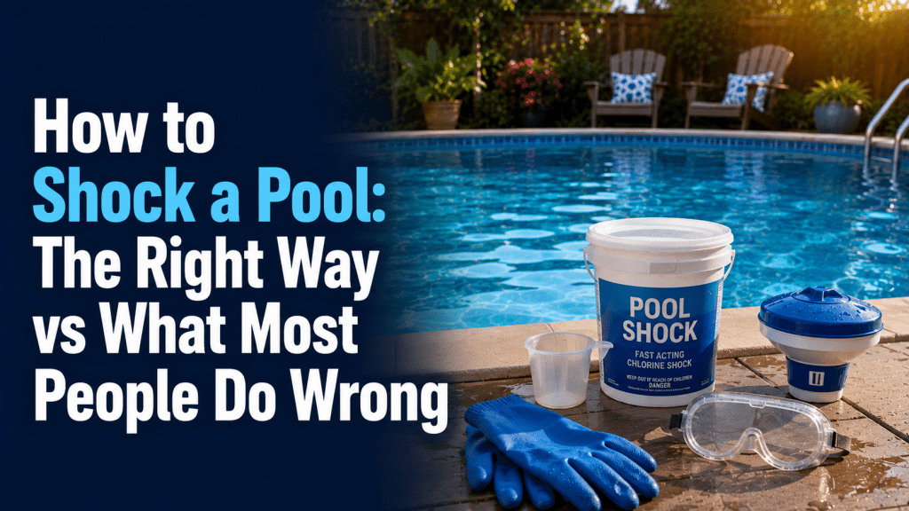 How to Shock a Pool: The Right Way vs What Most People Do Wrong - AquaDoc