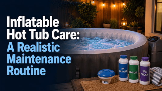 Inflatable Hot Tub Care: A Realistic Maintenance Routine - AquaDoc