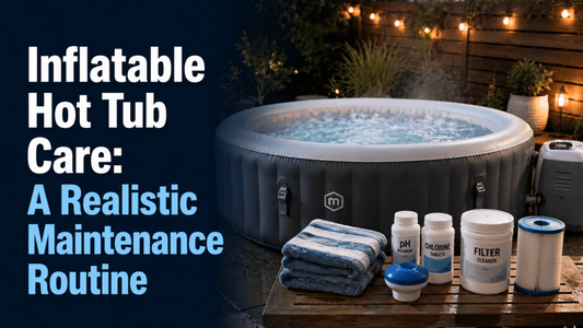 Inflatable Hot Tub Care: A Realistic Maintenance Routine - AquaDoc