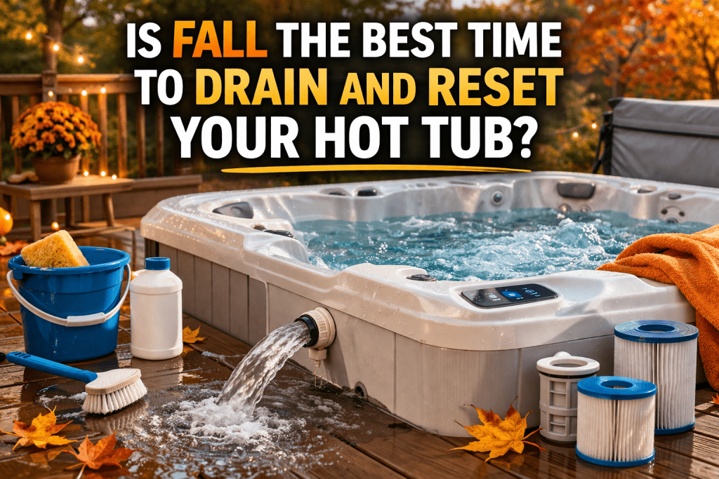 Is Fall the Best Time to Drain and Reset Your Hot Tub? - AquaDoc