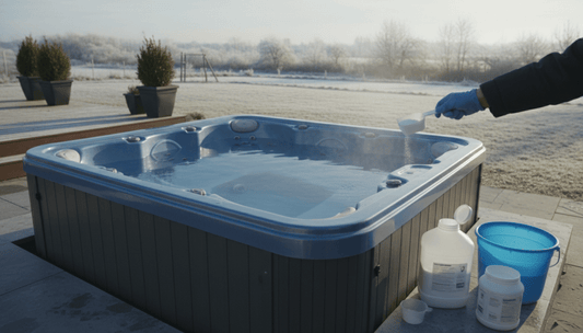 Non-Chlorine Shock Dose for Closing a 2-Person Hard-Shell Hot Tub
