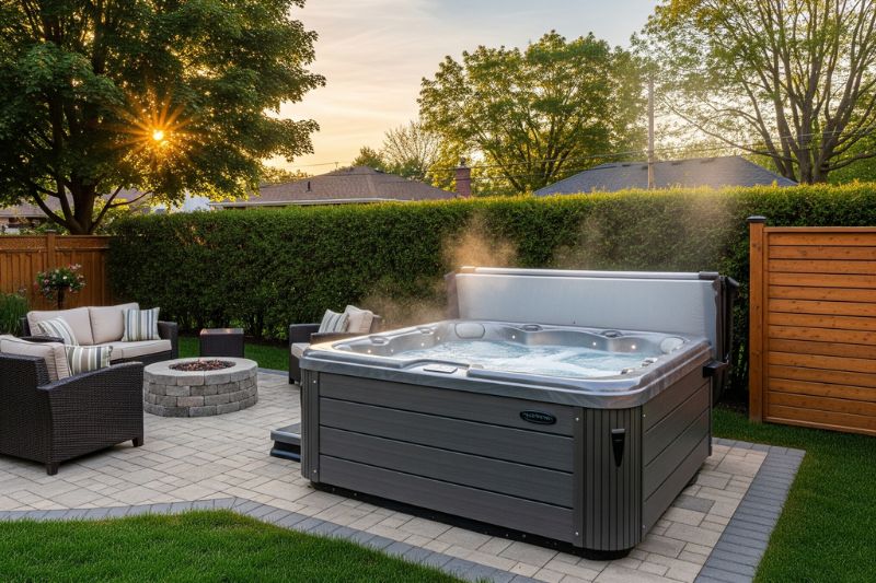Maintaining Water Levels in Outdoor Hot Tubs - AquaDoc