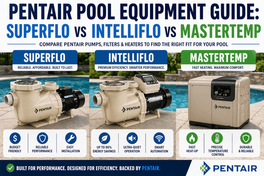 Pentair Pool Equipment Guide: SuperFlo, IntelliFlo, and MasterTemp Reviewed - AquaDoc