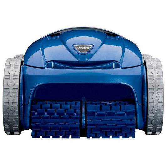 Extra-large 5L debris canister of the Polaris 9450 Sport Robotic Pool Cleaner for hassle-free maintenance.