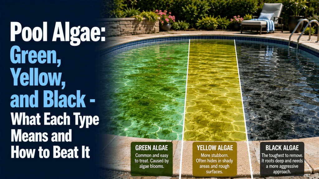Pool Algae: Green, Yellow, and Black - What Each Type Means and How to Beat It - AquaDoc