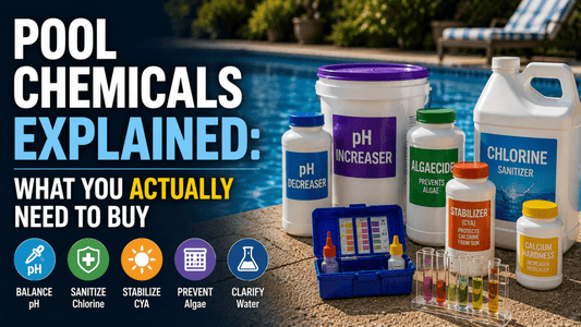 Pool Chemicals Explained: What You Actually Need to Buy - AquaDoc