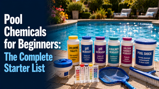Pool Chemicals for Beginners: The Complete Starter List - AquaDoc