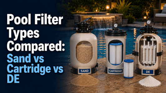 Pool Filter Types Compared: Sand vs Cartridge vs DE - AquaDoc