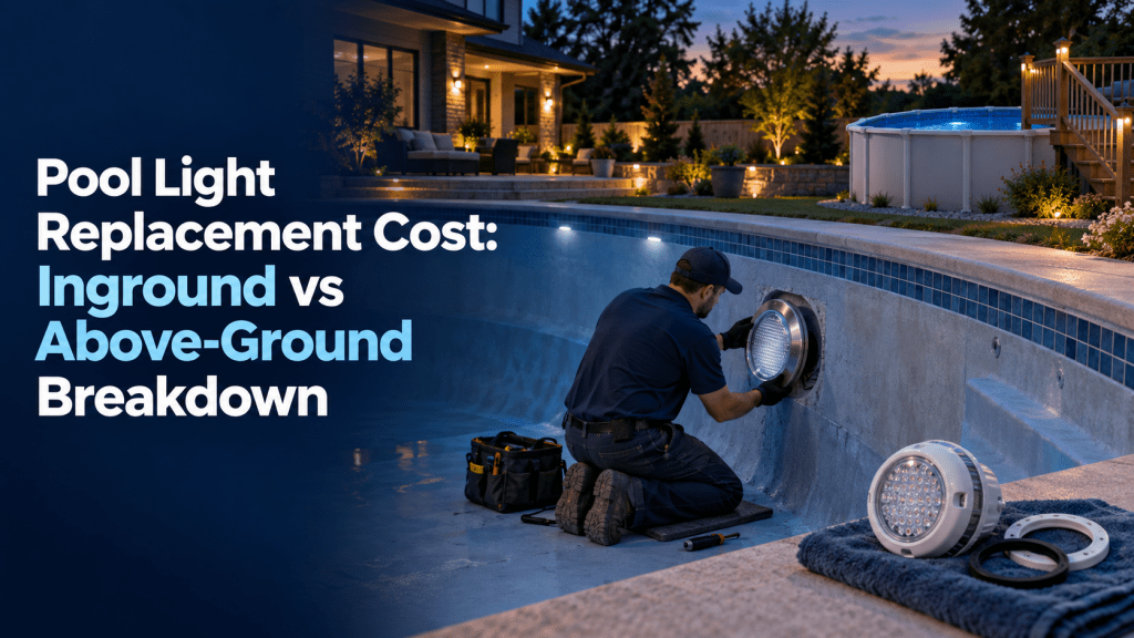 Pool Light Replacement Cost: Inground vs Above-Ground Breakdown - AquaDoc