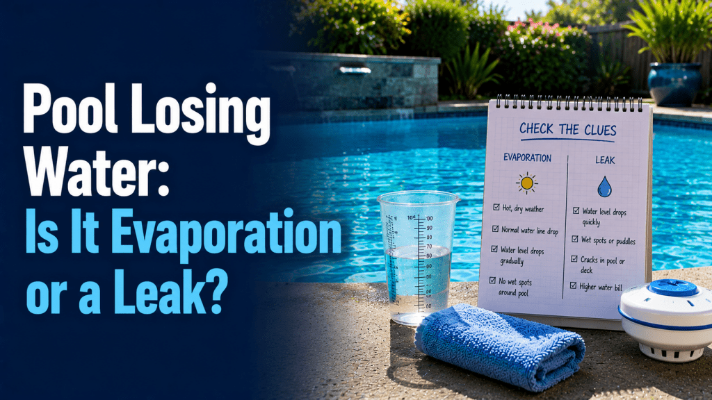 Pool Losing Water: Is It Evaporation or a Leak? - AquaDoc