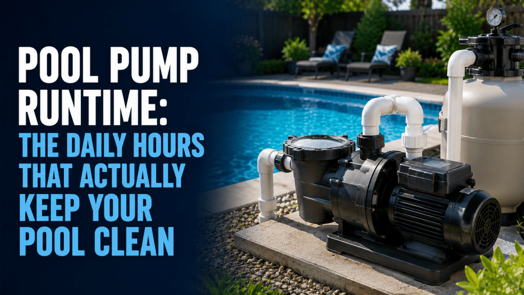 Pool Pump Runtime: The Daily Hours That Actually Keep Your Pool Clean - AquaDoc