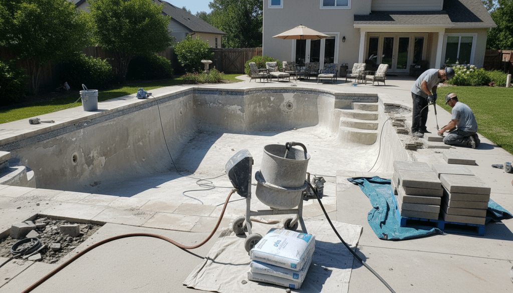 Pool Replaster and Coping Replacement at the Same Time: Full Cost Breakdown
