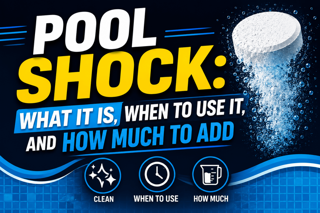 Pool Shock: What It Is, When to Use It, and How Much to Add - AquaDoc