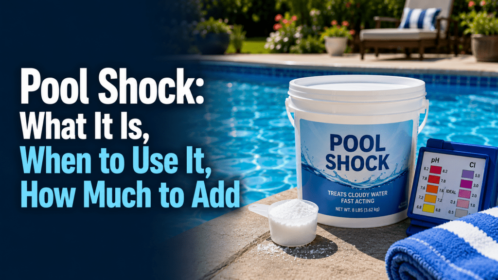 Pool Shock: What It Is, When to Use It, How Much to Add - AquaDoc