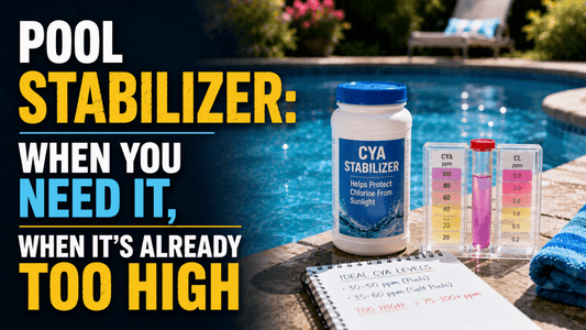 Pool Stabilizer: When You Need It, When It's Already Too High - AquaDoc