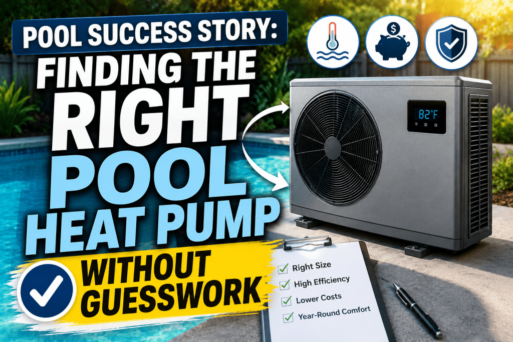 Pool Success Story: Finding the Right Pool Heat Pump Without Guesswork - AquaDoc