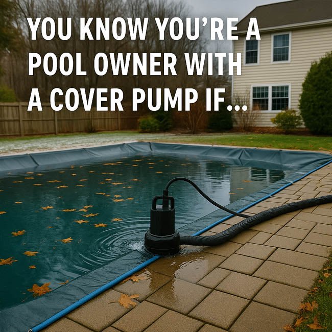 You Know You’re a Pool Owner With a Cover Pump If… - AquaDoc