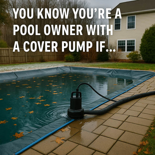 Picture of a pool with a cover pump