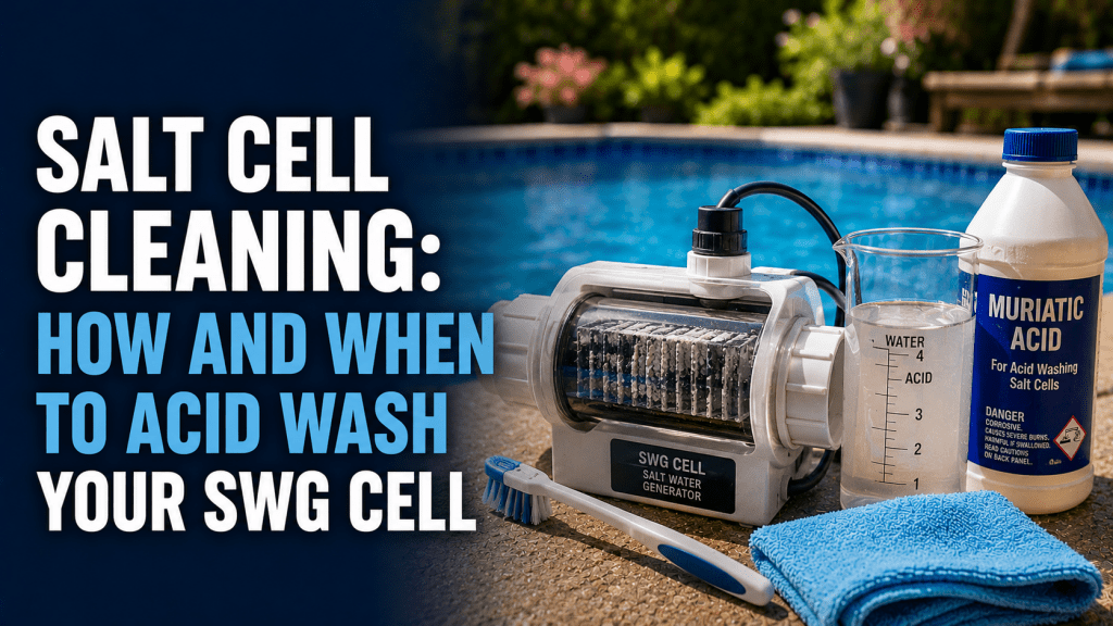 Salt Cell Cleaning: How and When to Acid Wash Your SWG Cell - AquaDoc