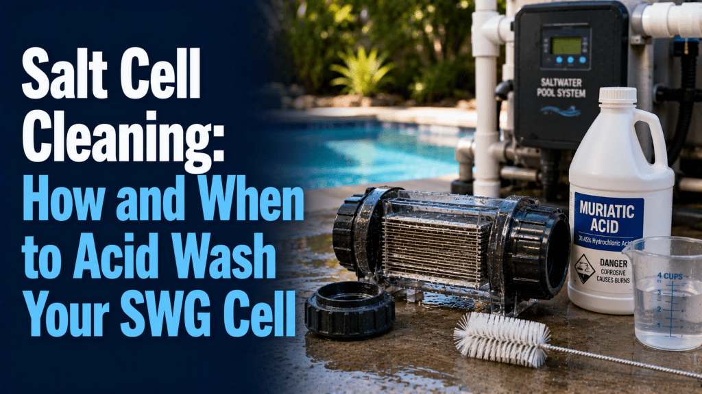Salt Cell Cleaning: How and When to Acid Wash Your SWG Cell - AquaDoc