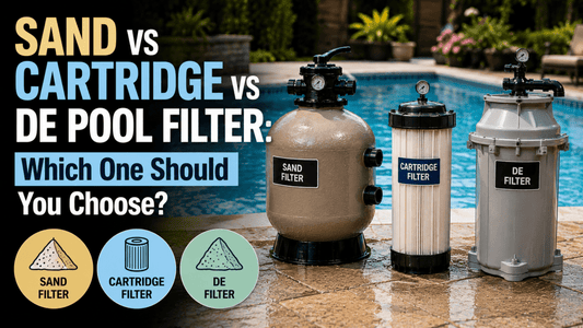 Sand vs Cartridge vs DE Pool Filter: Which One Should You Choose? - AquaDoc