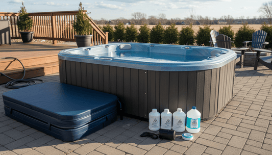 Sanitizer Dose for Winterizing a 6-Person Ozone Hot Tub