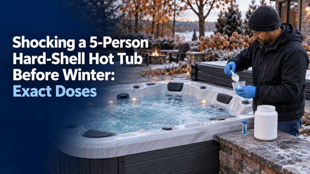 Shocking a 5-Person Hard-Shell Hot Tub Before Winter: Exact Doses - AquaDoc